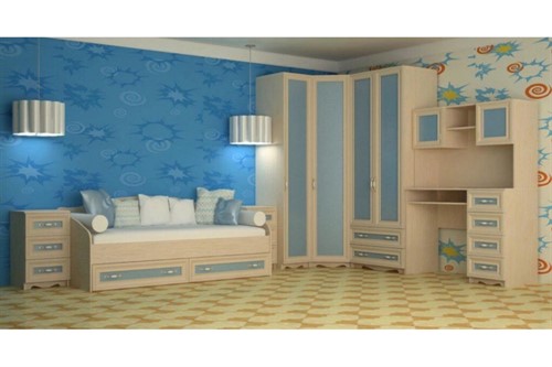 Детская комната Симфония-1 с матрасом - фото 163004