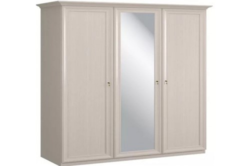 Шкаф № 289 трехдверный ( белфорд мк 57) с зеркалом - фото 165191
