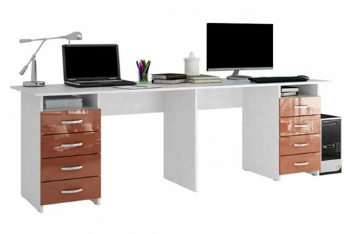 Письменный стол Тандем-3 Глянец 4-3 - фото 165696