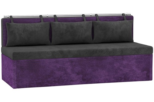 Кухонный диван Метро Вельвет Violet - фото 168794