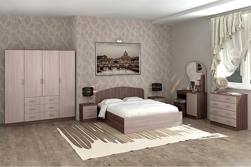Спальня Тавла-5 Л Дизайн-2 - фото 181514