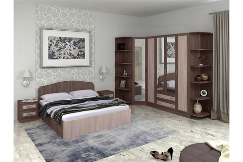 Спальня Тавла-7 М Дизайн-2 - фото 181527