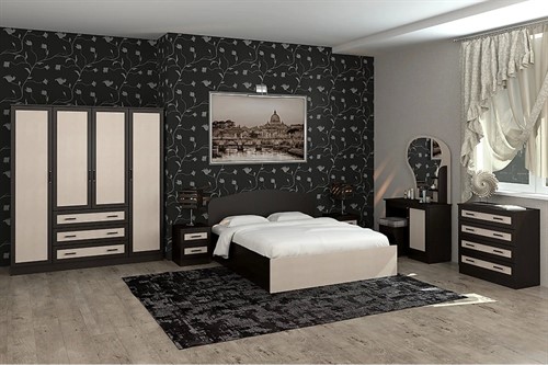 Спальня Тавла-5 М Дизайн-1 - фото 181572