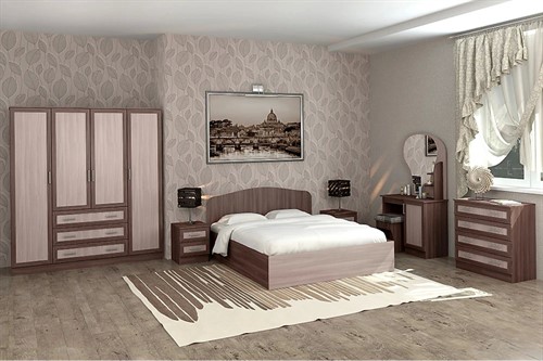 Спальня Тавла-5 М Дизайн-2 - фото 181614
