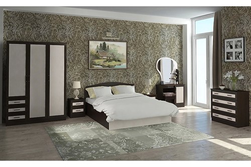 Спальня Тавла-2 М Дизайн-1 - фото 181750