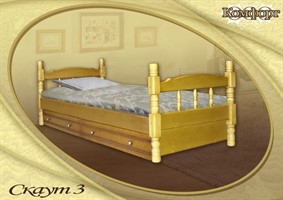 Кровать Скаут 3 (с ящ.)
