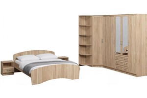 Модульная спальня Маша-2 Дуб Сонома