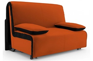 Диван прямой Elegance Orange Black аккордеон