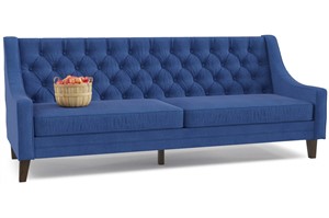 Диван прямой Velvet Fresh com 74 нераскладной