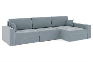 Диван угловой Брест-3 Plush Light Grey