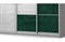 Шкаф-купе Фараон 6 Gray/White/Green - фото 136957