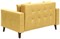 Диван Этро Люкс Plush Yellow - фото 139533