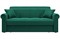 Диван Палермо Plush Изумруд - фото 139892