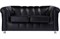 Диван Брайтон-2 (Честер-2) Black - фото 140147