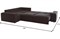 Диван модульный угловой Гунер-1 Plush Нуар - фото 140526