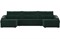 Диван угловой Форсайт Plush Green - фото 140604