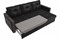 Диван угловой Валенсия Black - фото 140889
