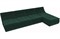 Диван модульный Монреаль Plush Green дельфин - фото 141060