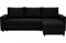 Диван угловой Орион (Торонто) Black - фото 142039