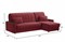 Диван угловой Даллас Plush Red - фото 142701