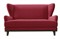 Диван Оскар Plush Red - фото 143850