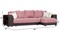 Диван угловой Дубай Пинк - фото 145564
