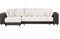 Диван угловой Дубай White Black - фото 146146