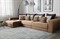 Диван угловой Мэдисон Люкс Plush Beige Макси - фото 146191
