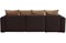 Диван угловой Мэдисон Люкс Plush Brown Макси - фото 146831