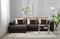 Диван угловой Мэдисон Люкс Plush Brown - фото 147006