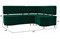 Кухонный диван Вегас Plush Green угловой - фото 148059 Кухонный диван Вегас Plush Green угловой - фото 148059