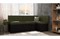 Кухонный диван Токио (Домино) Комби Дарк Green угловой - фото 148087