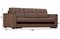 Диван прямой Атланта (Верона) Сountry Brown  без столика - фото 148307