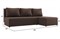 Диван угловой Каир Сountry Brown - фото 148548