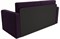 Диван детский Смарт Велюр Фиолетовый-Black - фото 148769
