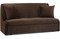Диван прямой Токио Plush Дарк Brown - фото 149300 Диван прямой Токио Plush Дарк Brown - фото 149300