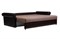 Диван прямой Манако еврокнижка коричневый - фото 150282