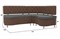 Кухонный диван Вегас Сountry Grey Brown угловой - фото 150646