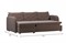 Диван угловой Беллано Brown - фото 150680
