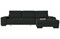 Диван угловой Торин Velvet Grafit Еврокнижка - фото 150913