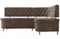 Кухонный диван Вегас Plush Brown угловой - фото 150975