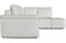 Диван угловой Хавьер White экокожа - фото 151163