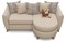 Диван угловой Вэствуд Бежевый - фото 151221