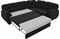 Диван угловой Бруклин Black - фото 151370