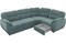 Диван угловой Бруклин Бирюзовый - фото 151613