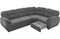 Диван угловой Бруклин Серый - фото 151621