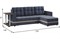 Диван угловой Атланта Классик Блу со столиком - фото 151637