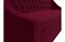 Кухонный диван Мерлин Вельвет Red - фото 151736