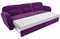 Диван прямой Бостон Вельвет Violet дельфин - фото 151998