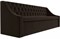 Кухонный диван Мерлин Вельвет Brown - фото 152554